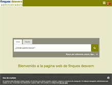 Tablet Screenshot of finquesdesvern.com